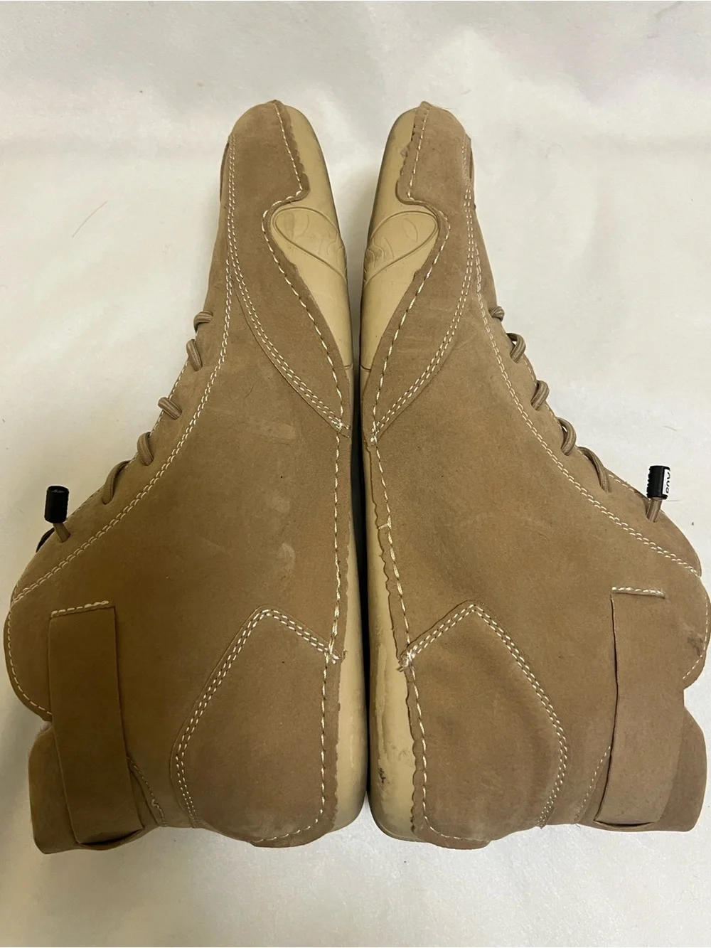 Loeck Men's Tan Suede Chukka Boots with Plush Lining